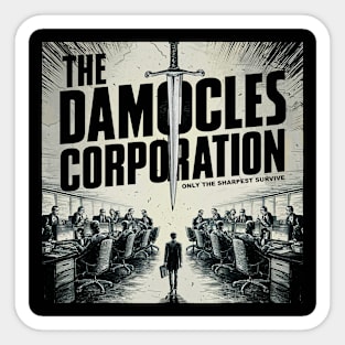 The Damocles Corporation Sticker